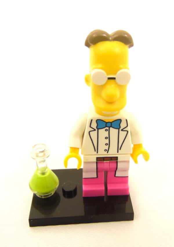 Mini figurine Lego N° 71009 - Les Simpson série 2 - N°09 Professeur Frink