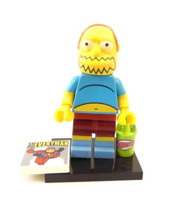 Mini figurine Lego N° 71009 - Les Simpson série 2 - N°07 Le vendeur de B.D.